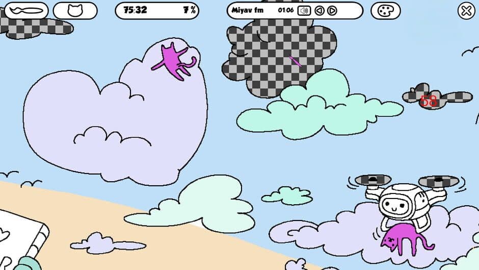 100 Cats Lost in Poland Find & Color screenshot