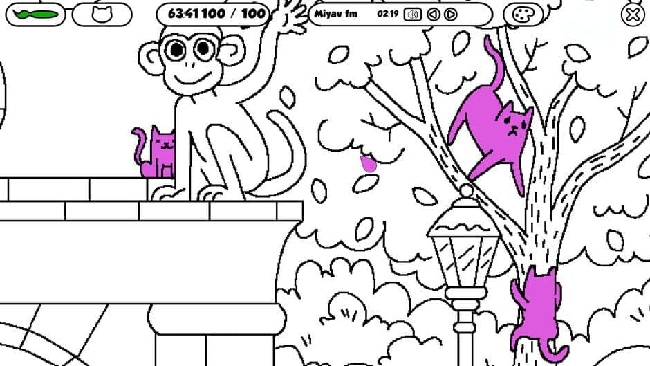 100 Cats Lost in Canada Find & Color screenshot