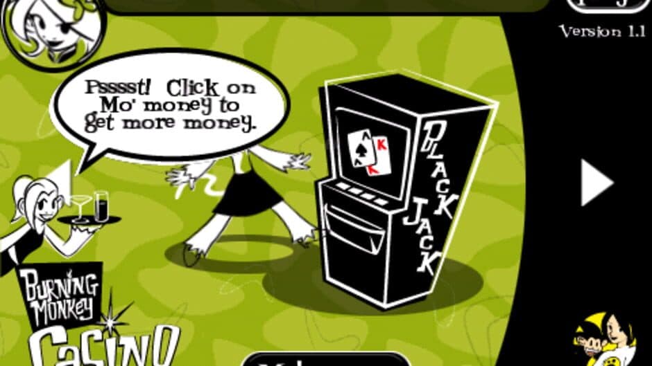 Burning Monkey Casino screenshot