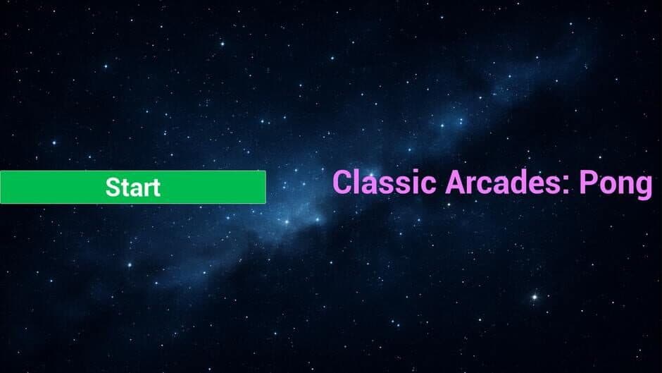 Classic Arcades: Pong screenshot