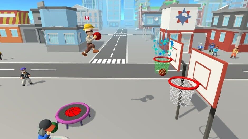 Jump Up 3D: Mini Basketball screenshot