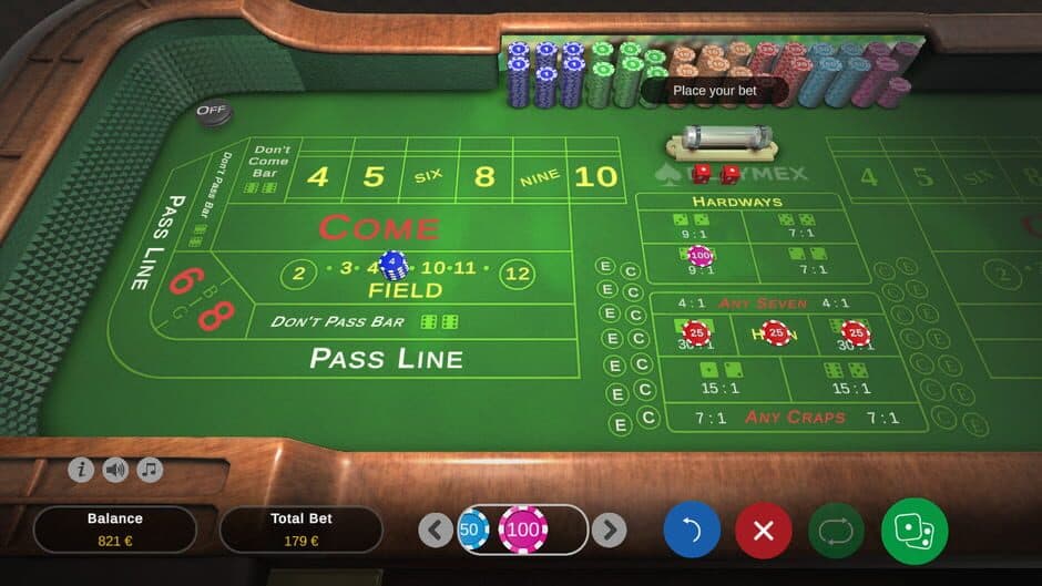 Pro Craps screenshot
