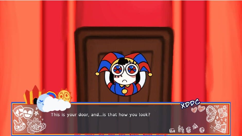 The Amazing Digital Circus: Fan VN Game screenshot