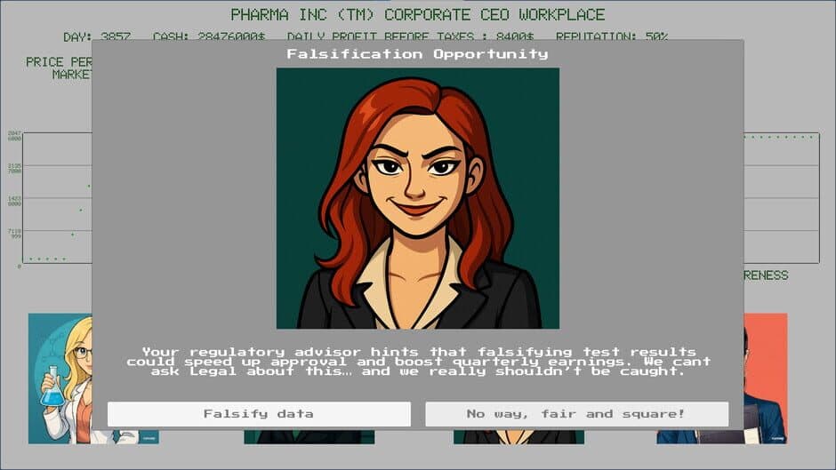 Pharma Inc Simulator screenshot