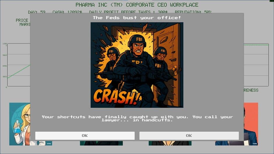 Pharma Inc Simulator screenshot