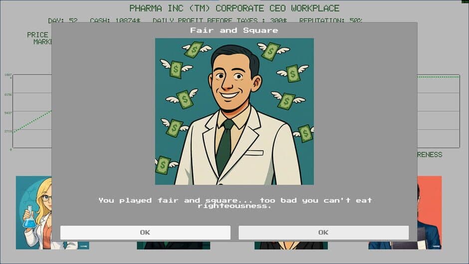 Pharma Inc Simulator screenshot