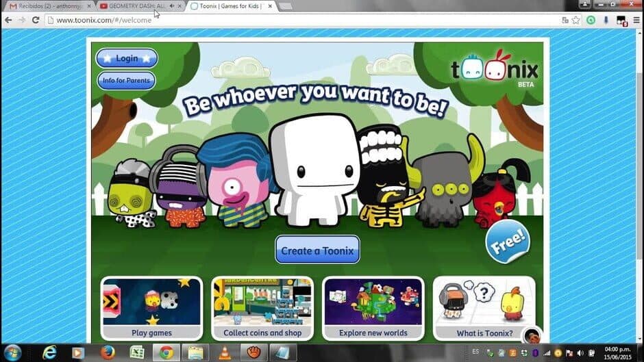 Toonix World screenshot