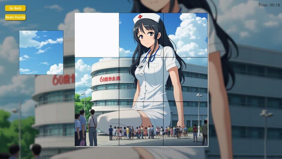 Giantess Girls! Job Jigsaw Jamboree screenshot