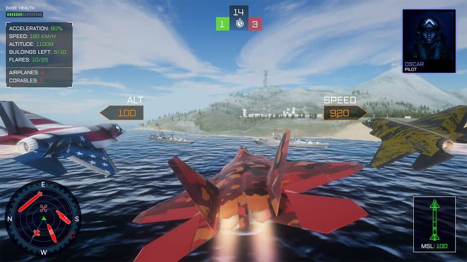 AirJet Fighter: Sky Assault screenshot