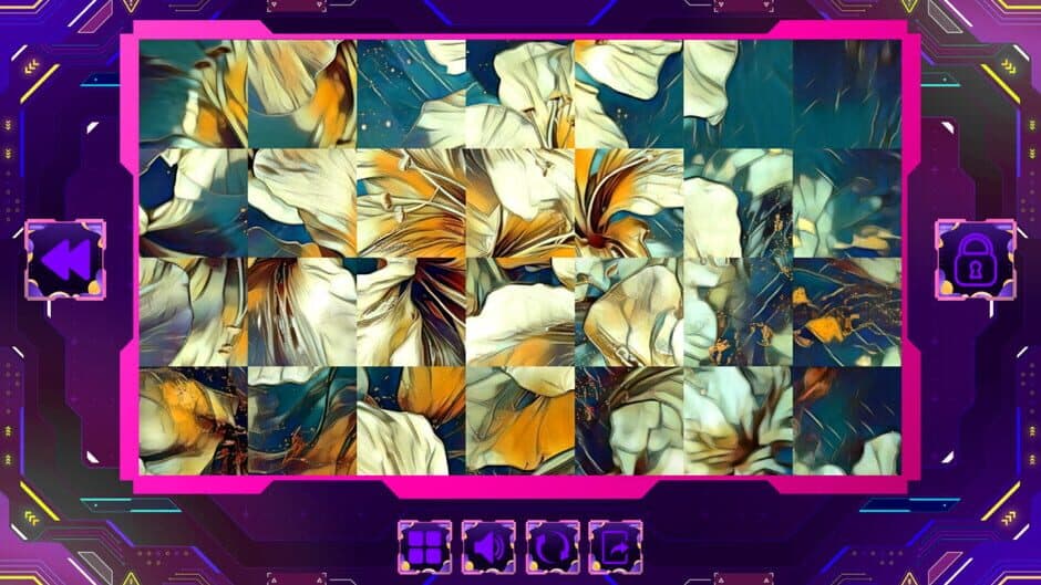 Twizzle Puzzle: Flowers screenshot
