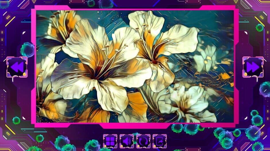 Twizzle Puzzle: Flowers screenshot