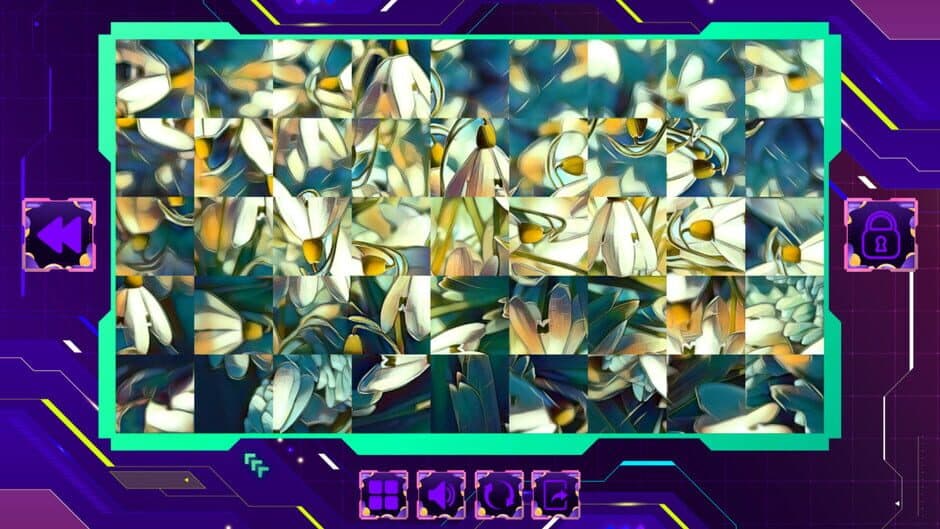 Twizzle Puzzle: Flowers screenshot