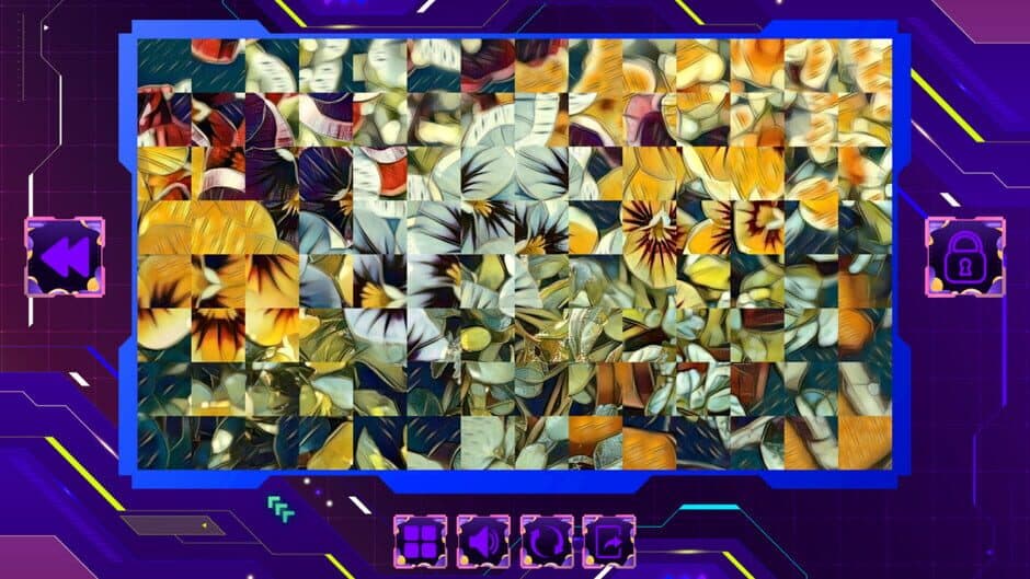 Twizzle Puzzle: Flowers screenshot