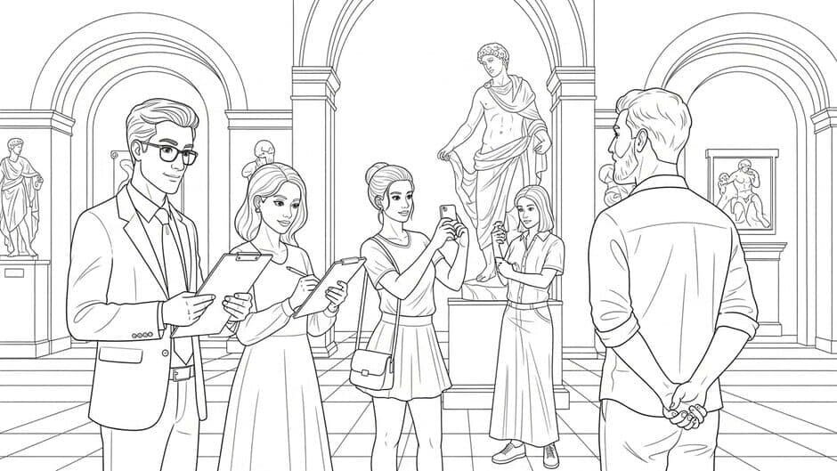 100 Cats Lost in Renaissance Gallery screenshot