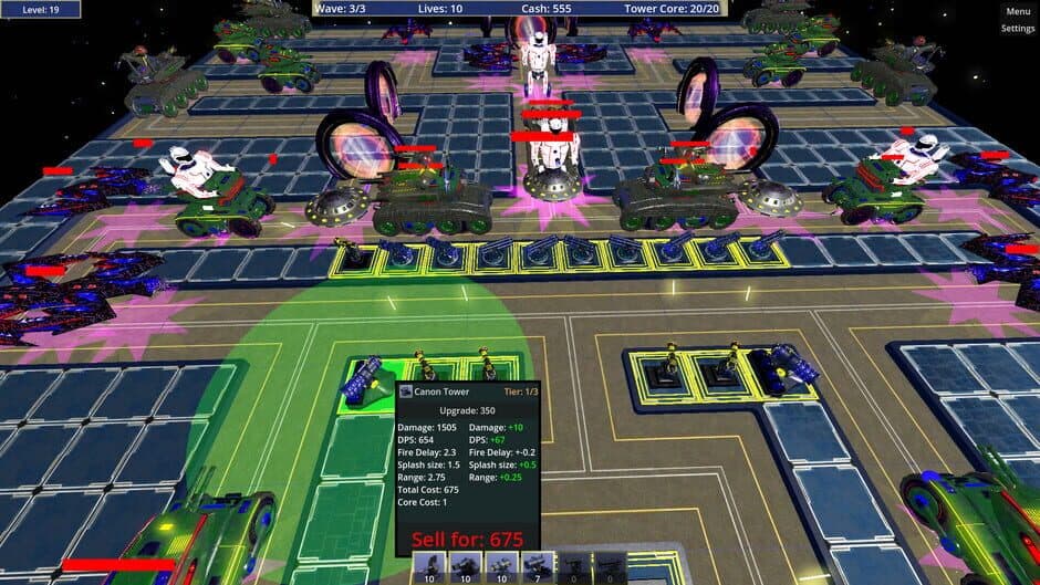 Galaxy Defenders: Classic TD screenshot