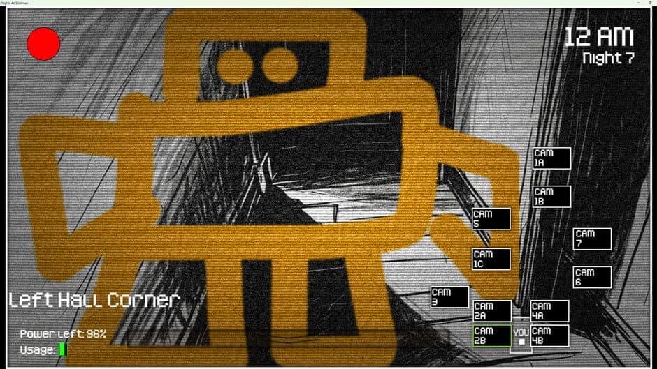 Five Nights at Stickman screenshot