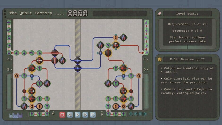 The Qubit Factory screenshot