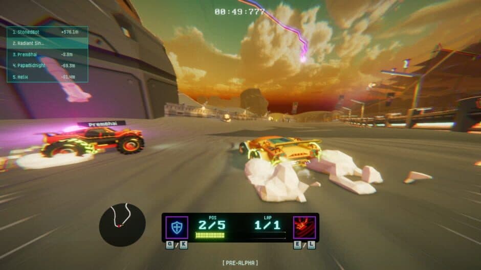 Cosmic Race: Galactic Showdown screenshot