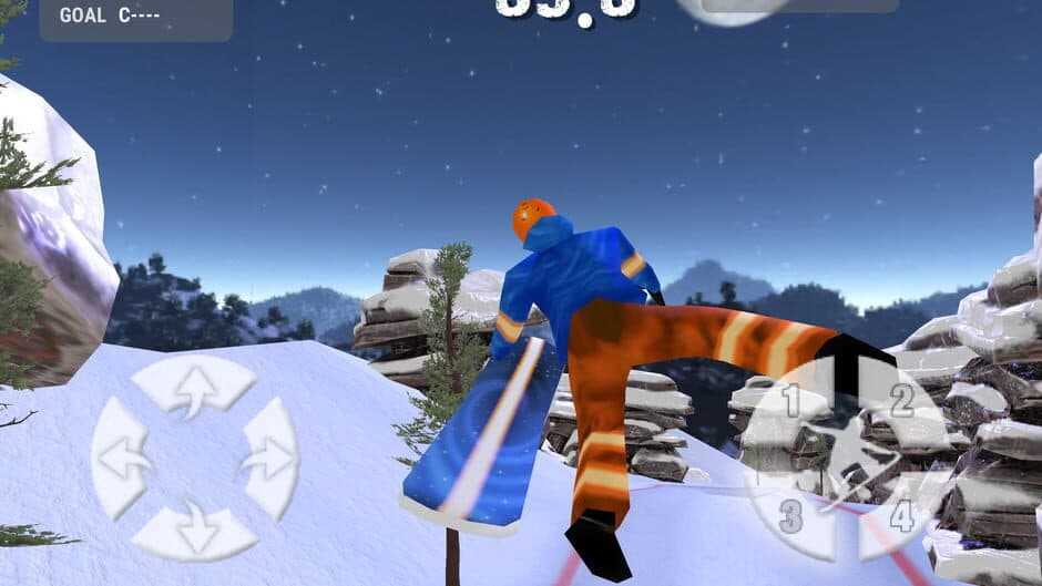 Crazy Snowboard screenshot