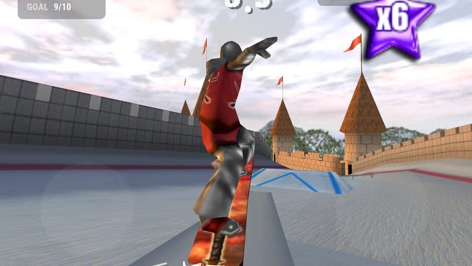 Crazy Snowboard screenshot