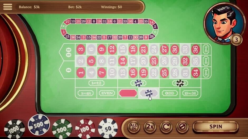 Hot Stakes Casino: American Roulette screenshot