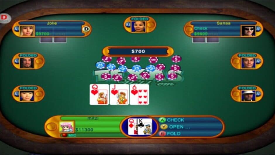 Texas Hold 'em screenshot