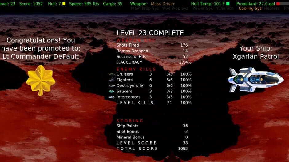 Drow Space Shooter screenshot