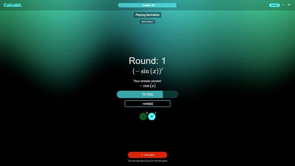 Mathbits screenshot