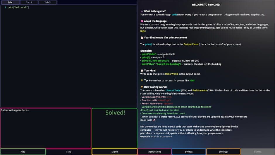 Pawn.OS() screenshot