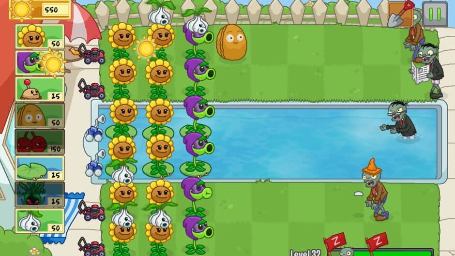 Plants vs Zombies: Neighborhood Defense screenshot