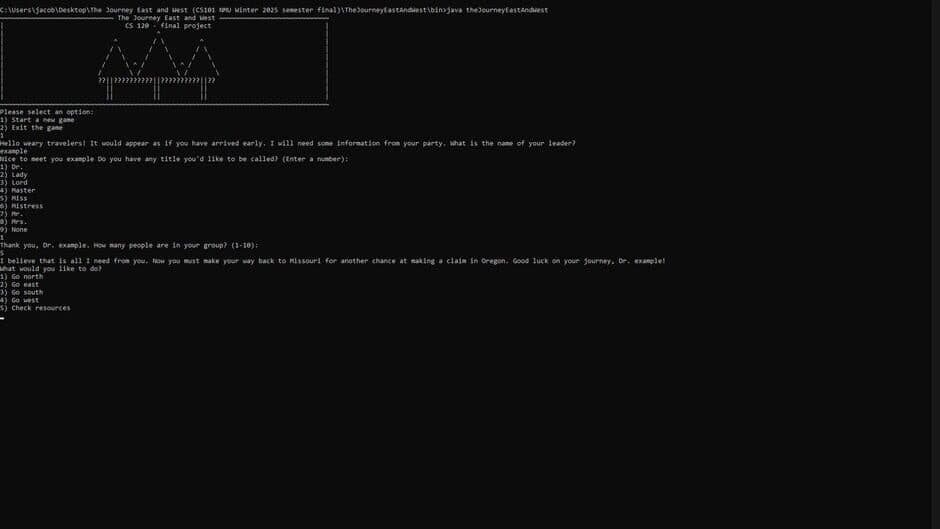 The Journey East and West screenshot