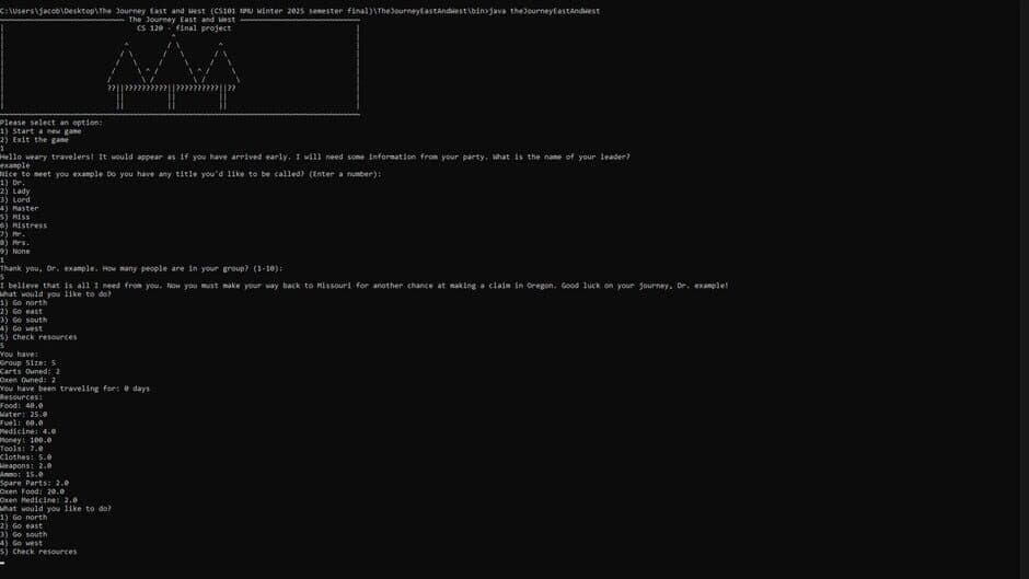 The Journey East and West screenshot