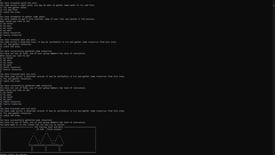 The Journey East and West screenshot