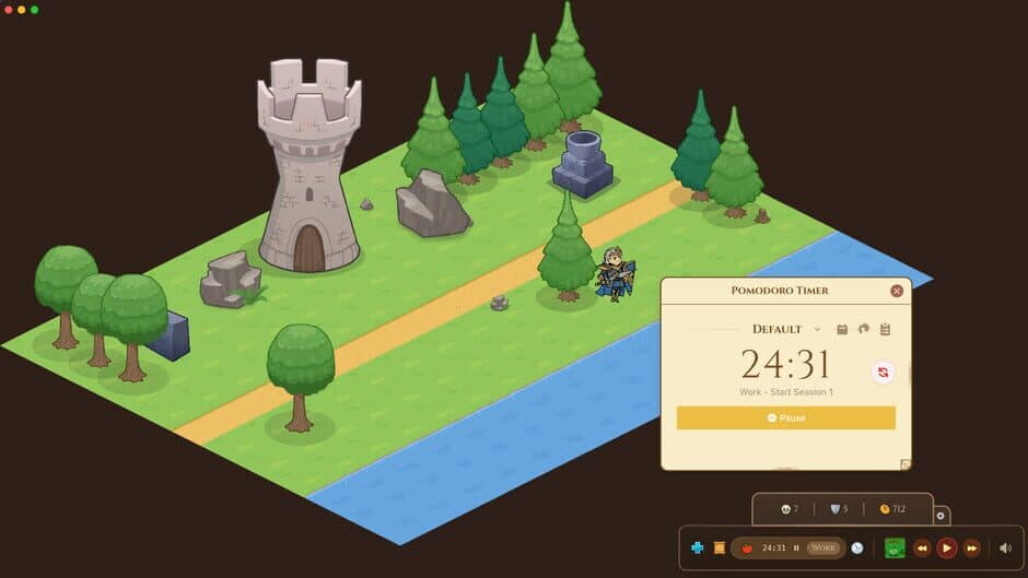 Quichotte’s Never-Ending Watch: A Lofi Companion screenshot