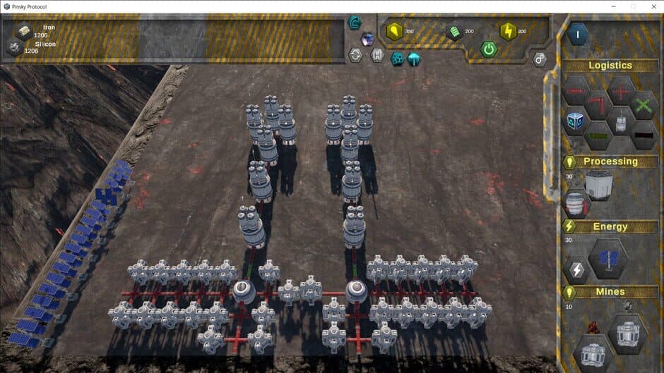 Pinsky Protocol screenshot