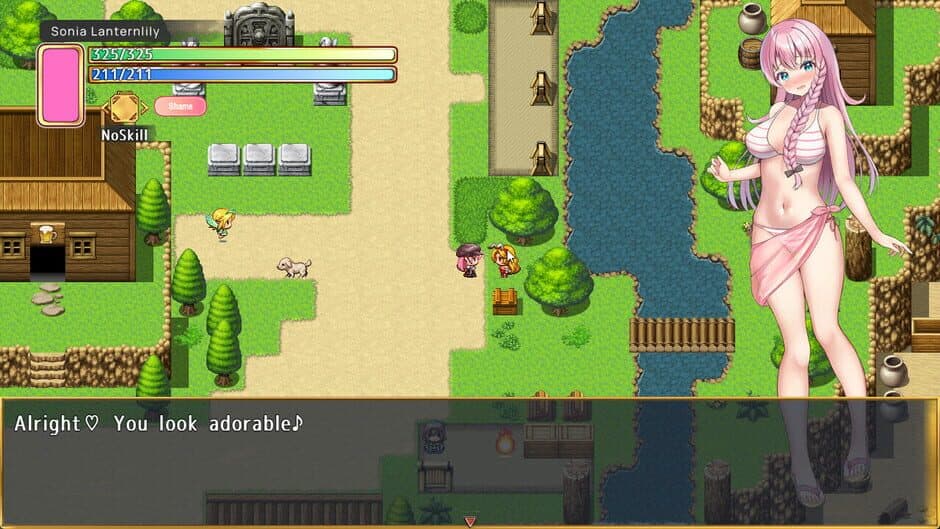 Senpai and the Mysterious Island screenshot