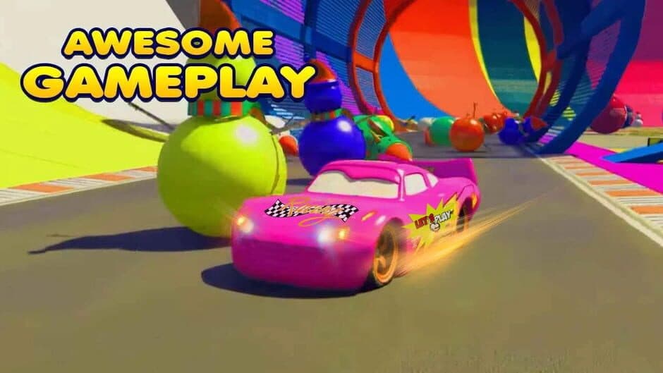 Superhero Car Race: Mega Ramp screenshot