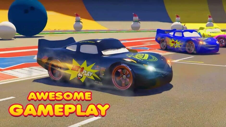 Superhero Car Race: Mega Ramp screenshot