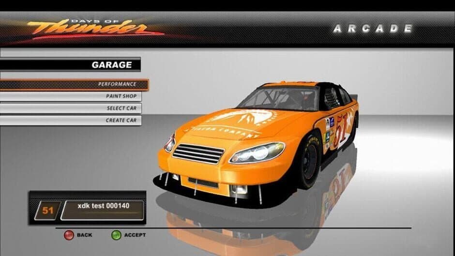 Days of Thunder: Arcade screenshot