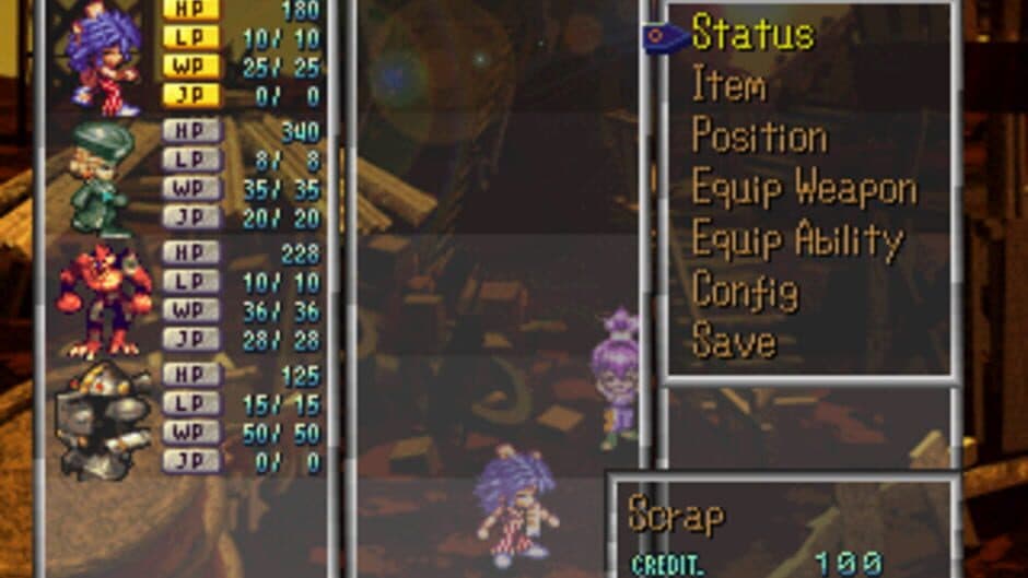 SaGa Frontier screenshot