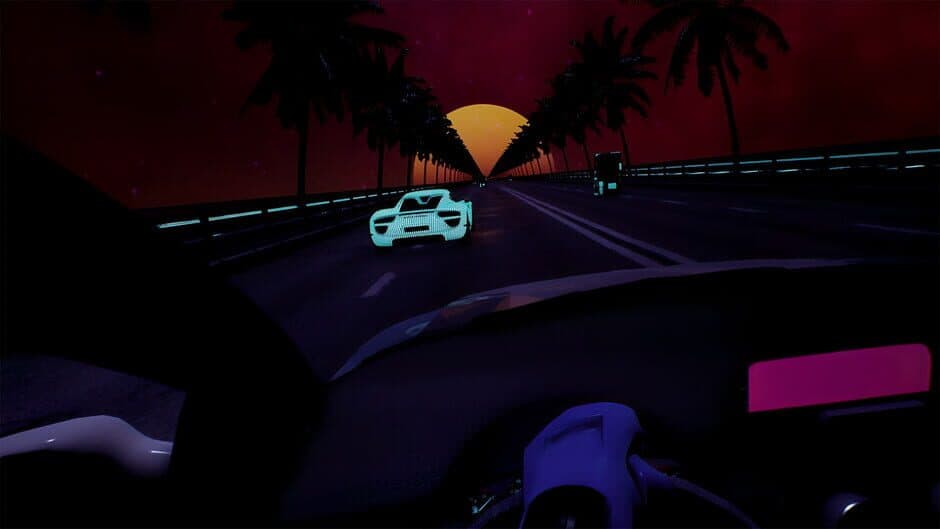 Synthwave Burnout VR screenshot