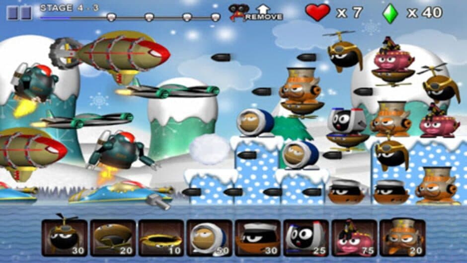 Tiny Defense - Mini Robot Wars screenshot