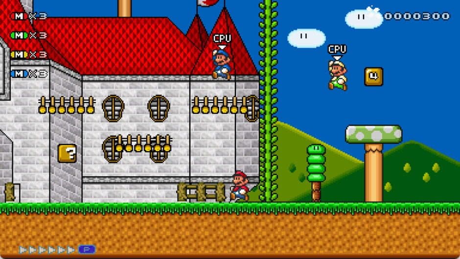 Super Mario 4 Jugadores screenshot