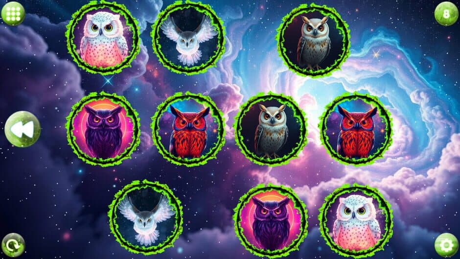 Space Memory: Owls screenshot