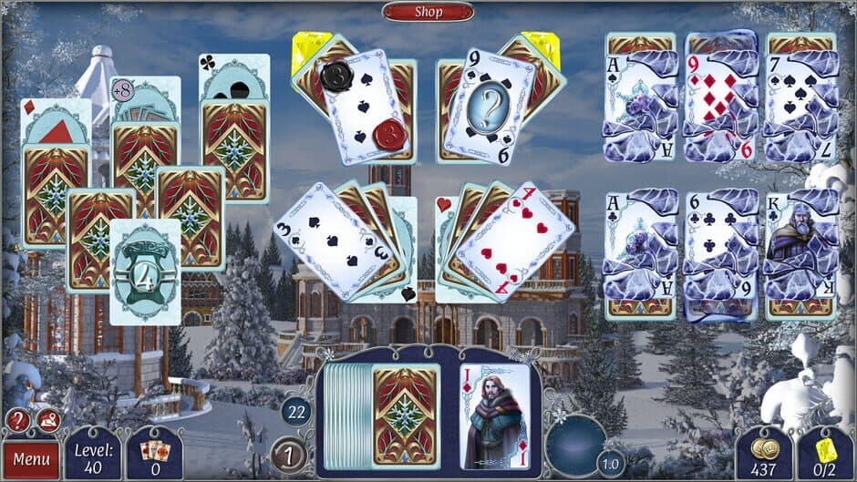 Jewel Match Solitaire Winterscapes 3: Collector's Edition screenshot