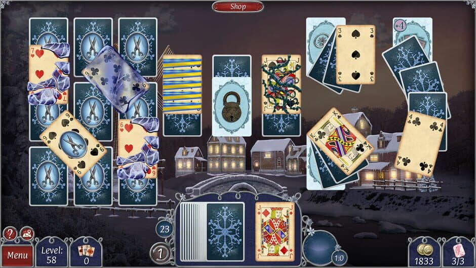 Jewel Match Solitaire Winterscapes 3: Collector's Edition screenshot
