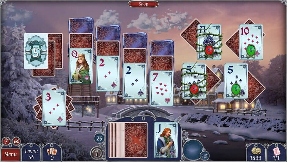 Jewel Match Solitaire Winterscapes 3: Collector's Edition screenshot