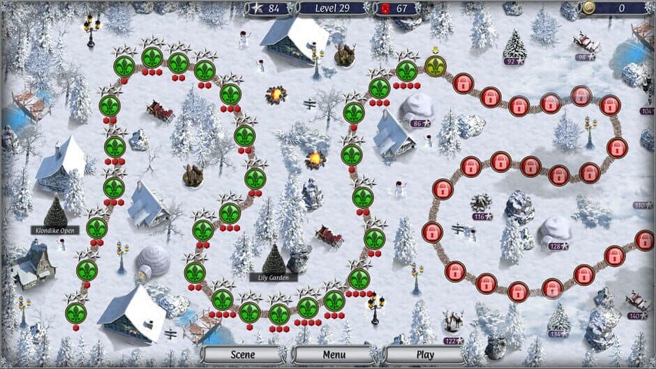 Jewel Match Solitaire Winterscapes 3: Collector's Edition screenshot