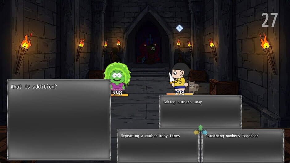 Quiz Kingdom: Elementary Math Kids RPG screenshot