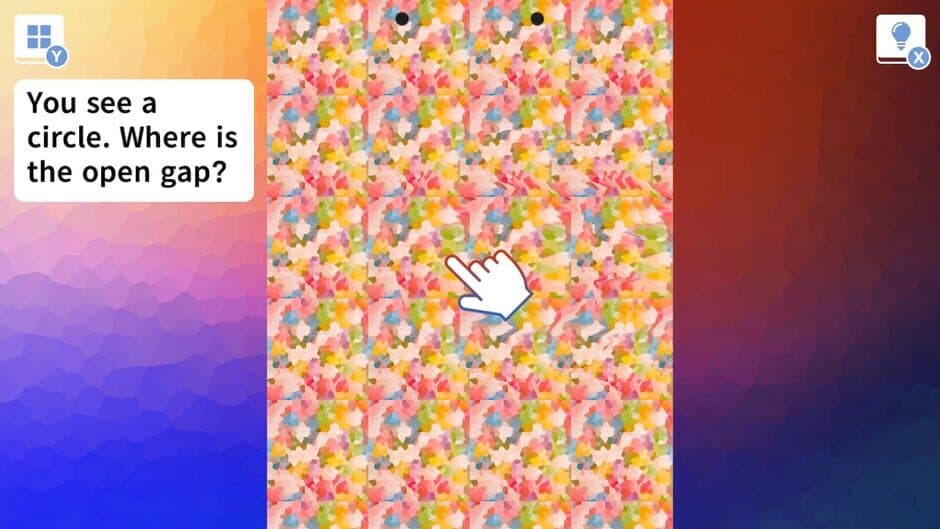 Focus and Find Stereogram Training screenshot